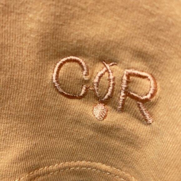 Claudia Romana Zip V-Neck Tulip Sleeves Golf Shirt - Picture 5 of 5